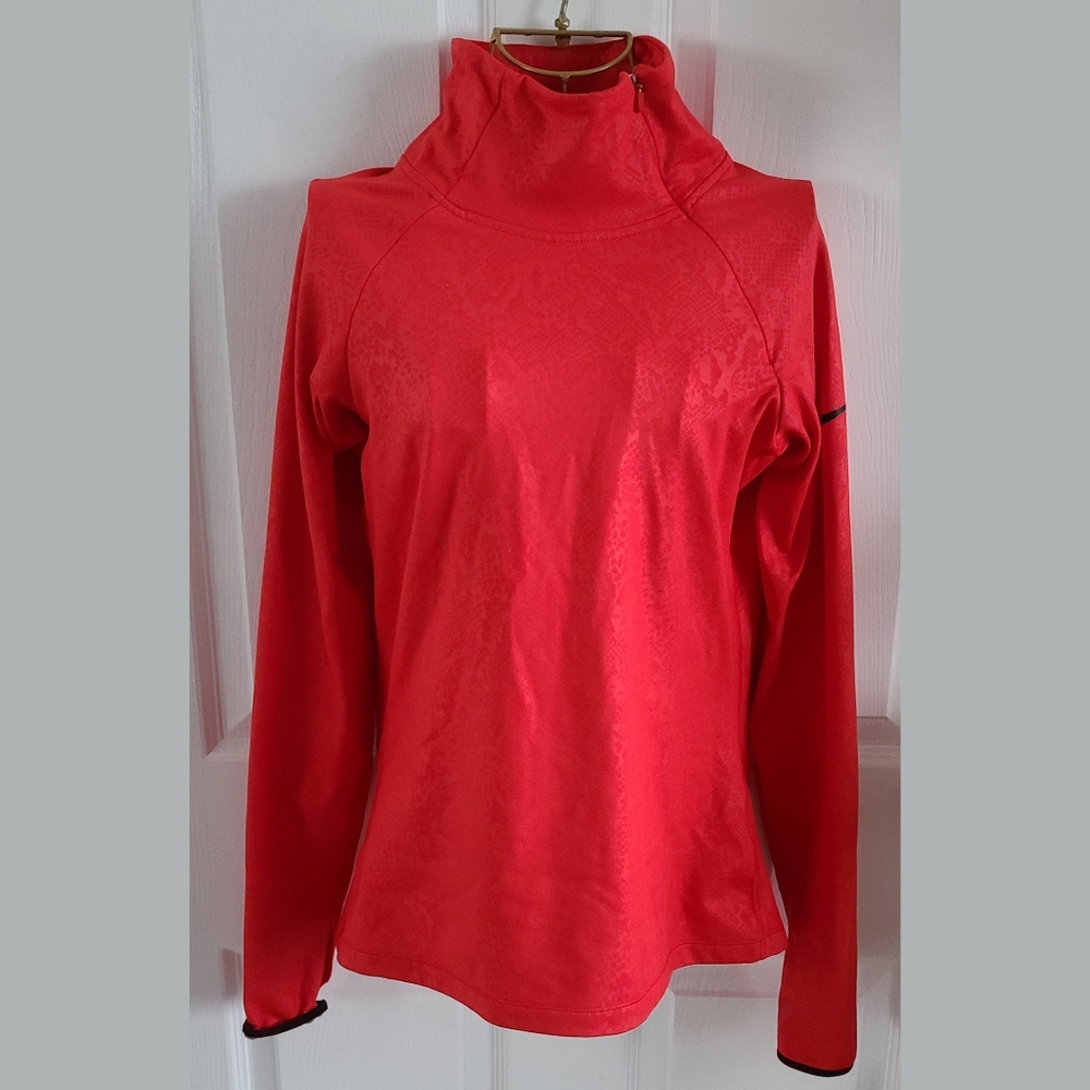 Nike Pro Dri-Fit Side Zip Mock Neck Athletic Jacket